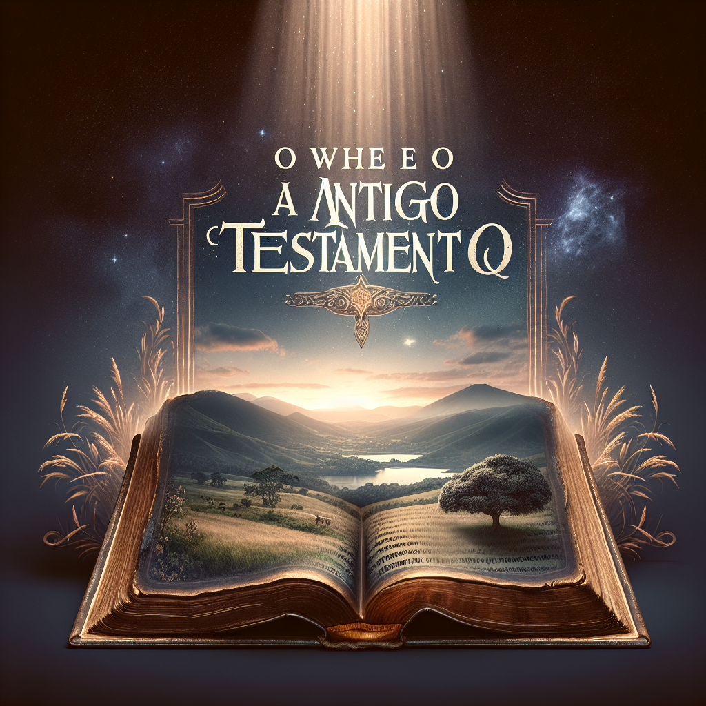 O que é o Antigo Testamento?