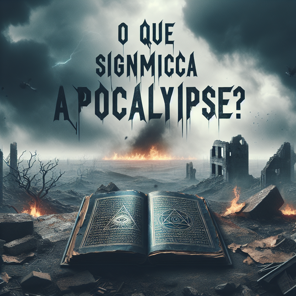 O que significa Apocalipse?