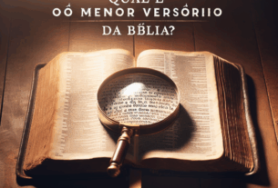Qual é o menor versículo da Bíblia?